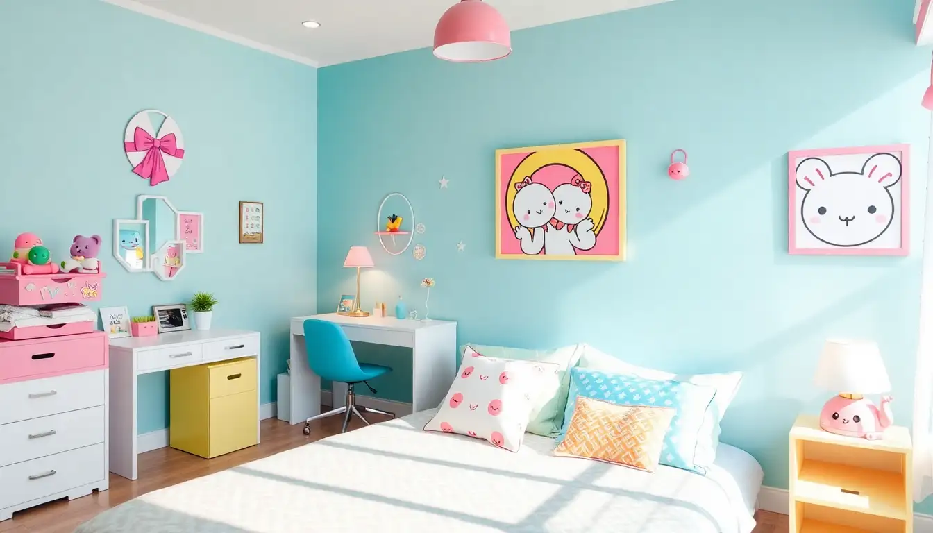 aesthetic kawaii room