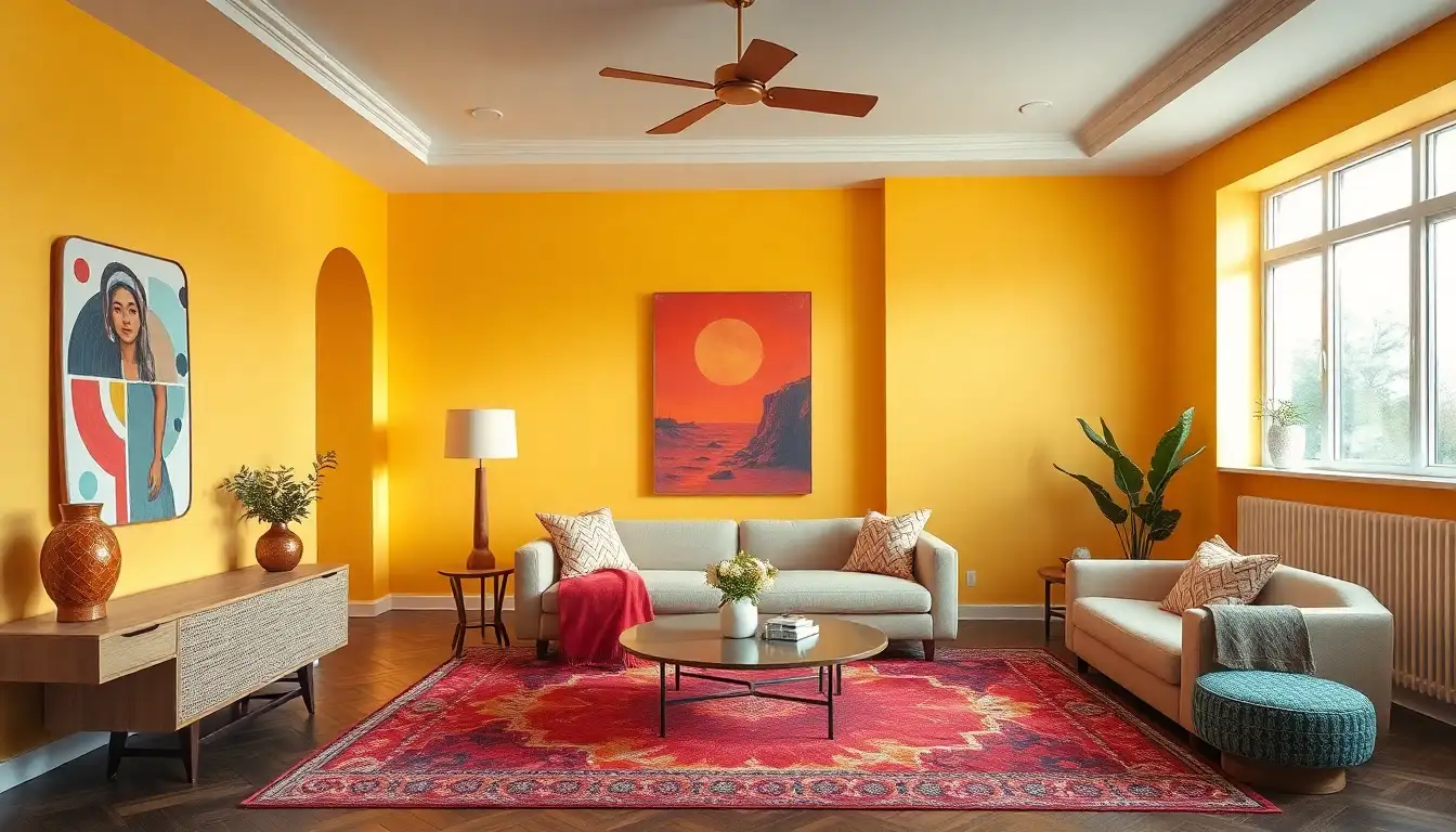 11 Timeless 80s Bedroom Aesthetic Style Ideas You'll Love Today 15 1. Bold Color Palettes and Patterns