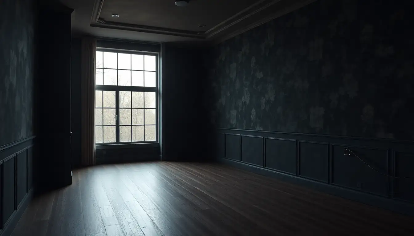 7 Emo Room Aesthetic Ideas to Transform Your Dark Space 10 1. Dark and Moody Walls: Paint and Wallpaper