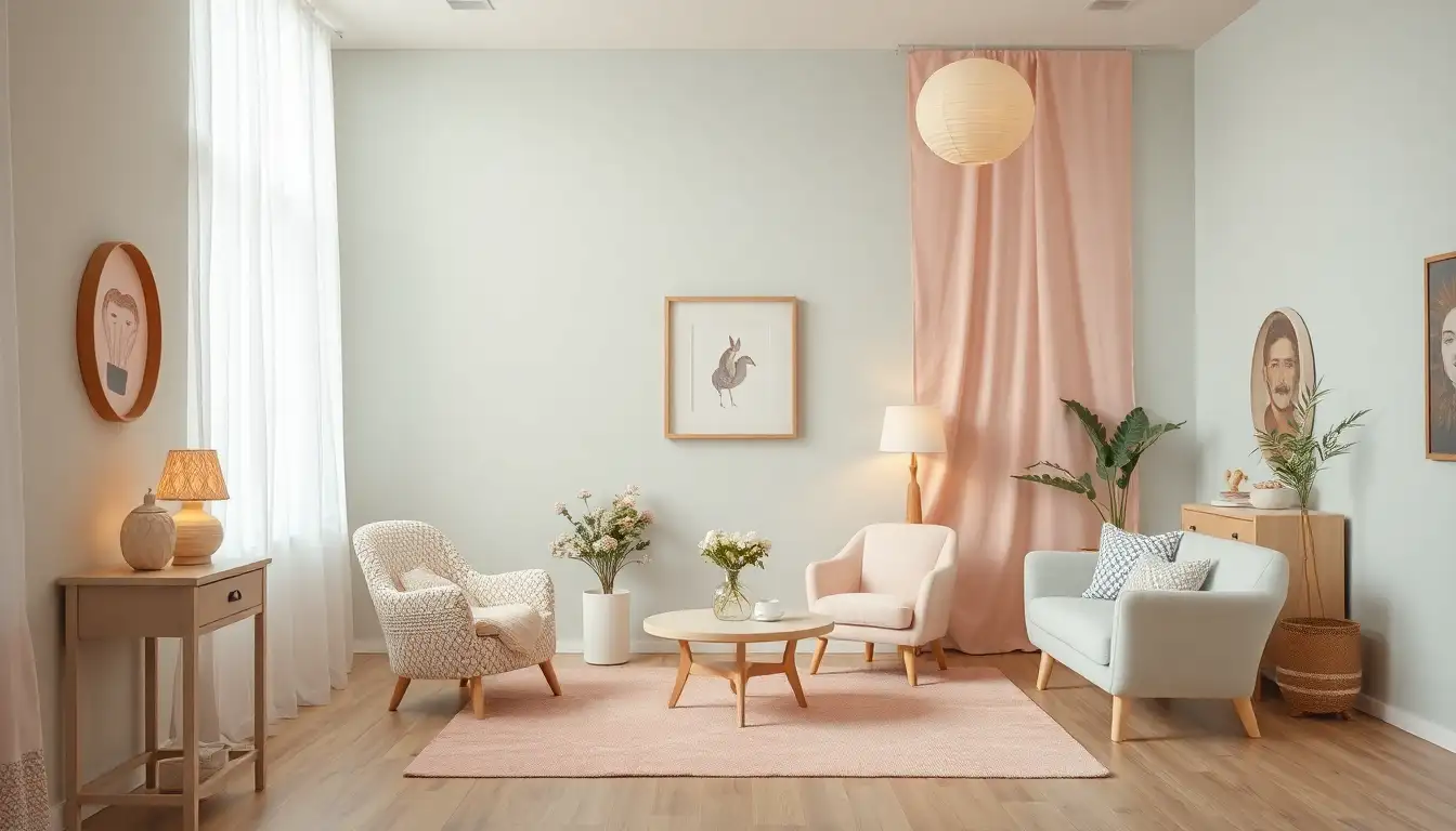 9 Dreamy Ideas for a Cute Korean Aesthetic Bedroom in 2026 6 1. Soft Pastels and Whimsical Decor