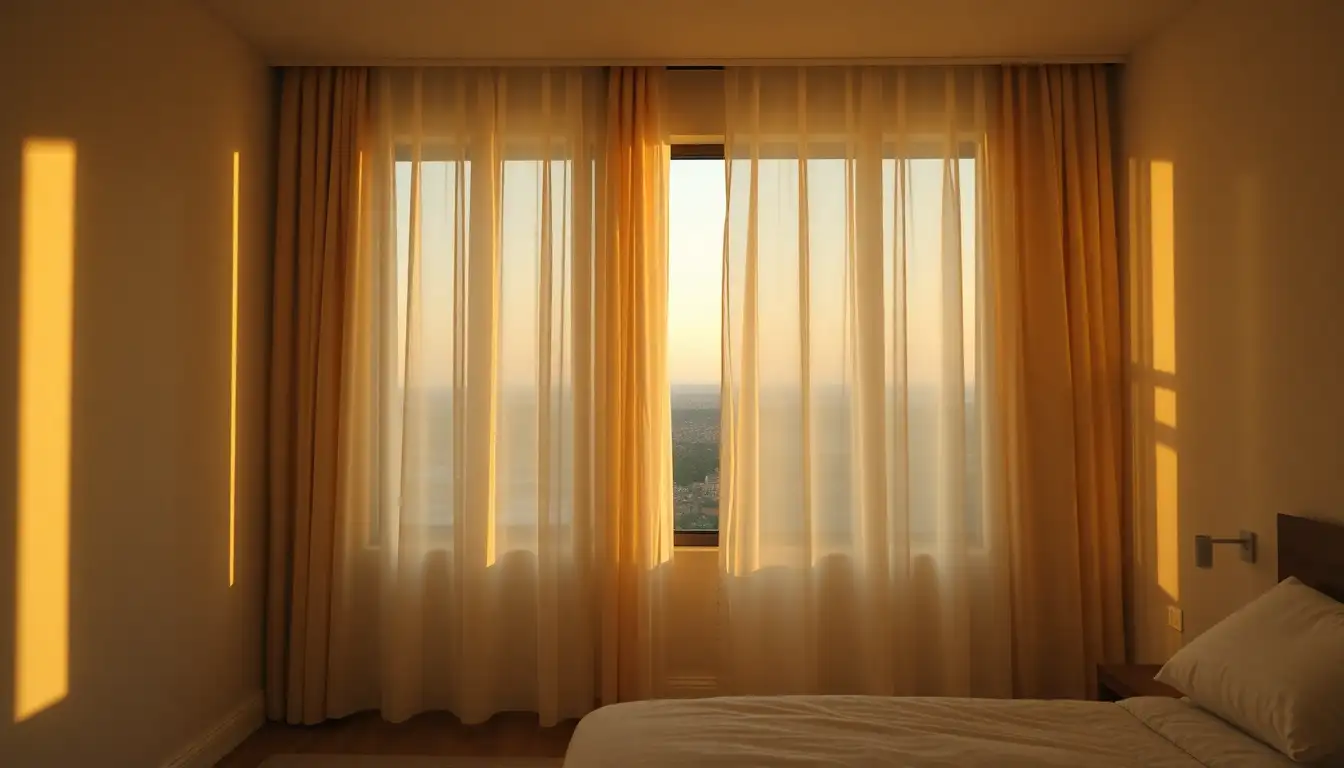 11. Bedroom Curtains: Framing the View