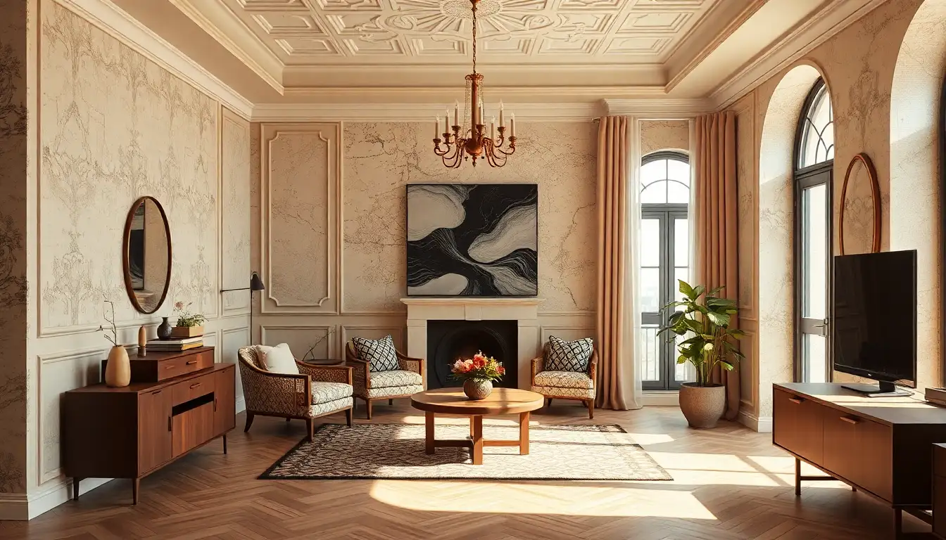 7 Irresistible Dark Academia Aesthetic Room Ideas for That Scholarly Vibe 9 2. Layer with Textures and Patterns