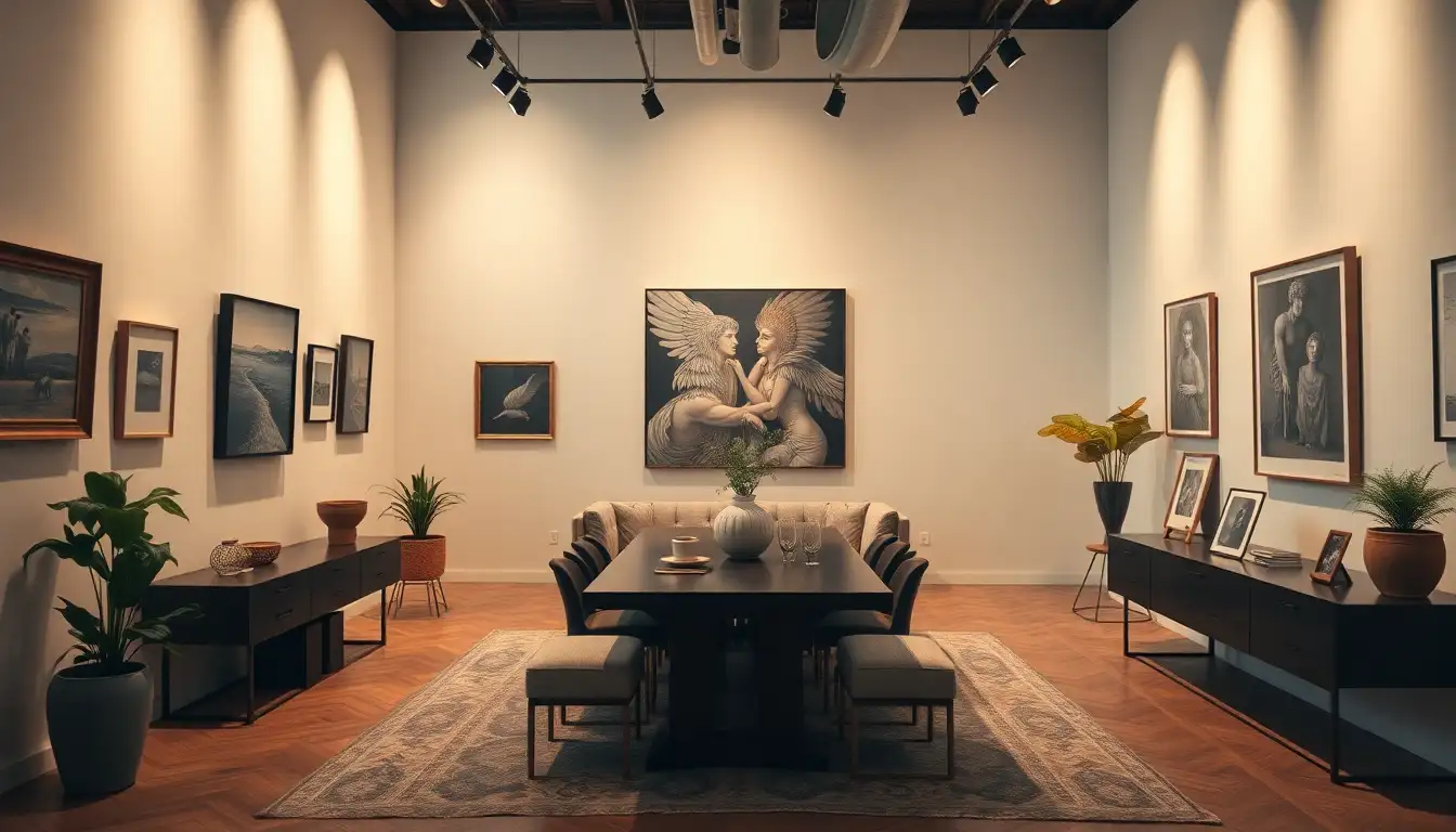 5. Art Displays: Showcase Your Passion