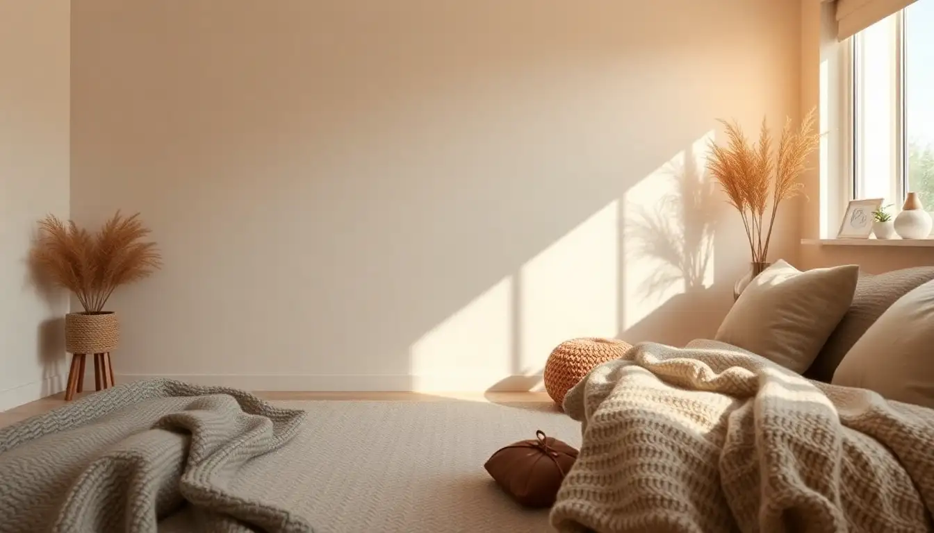 9 Dreamy Ideas for a Cute Korean Aesthetic Bedroom in 2026 10 5. Cozy Textiles for Ultimate Comfort