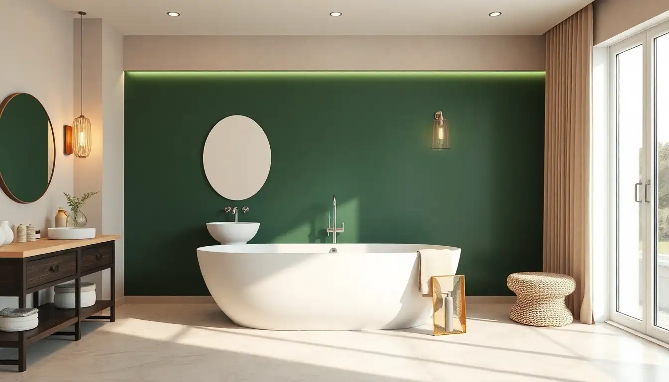 dark green room aesthetic