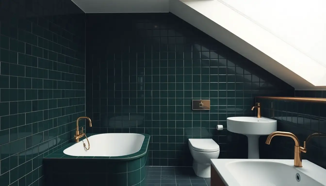 dark green room aesthetic