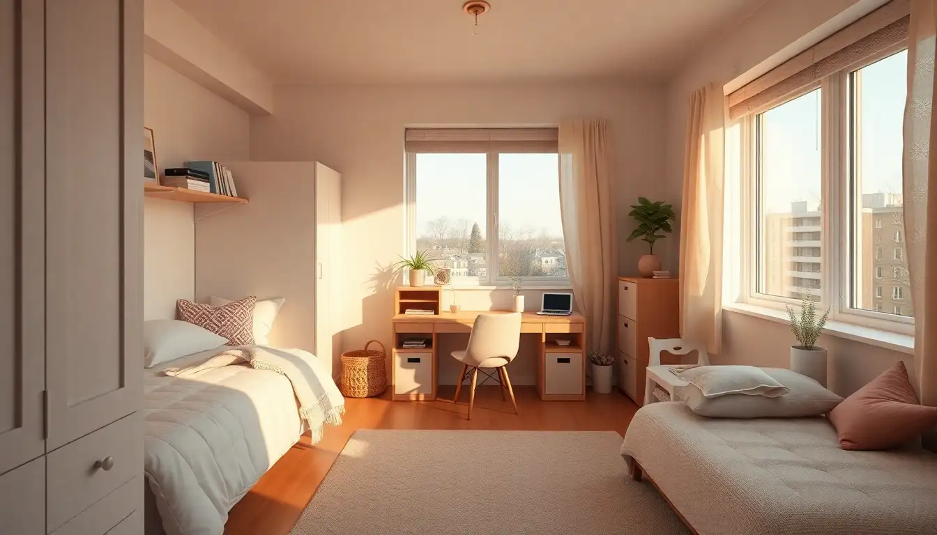 11 Dreamy Dorm Room Aesthetic Looks That TikTok is Obsessed With 13 Classic dorm room retreat with soothing styles