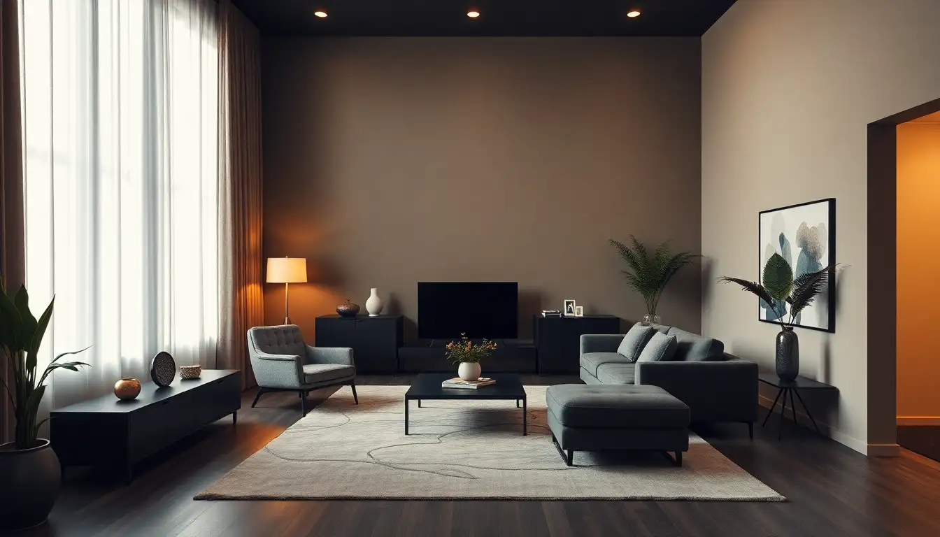 Detailed view of 6. Furniture Choices to Enhance Black Aesthetics for black aesthetic room