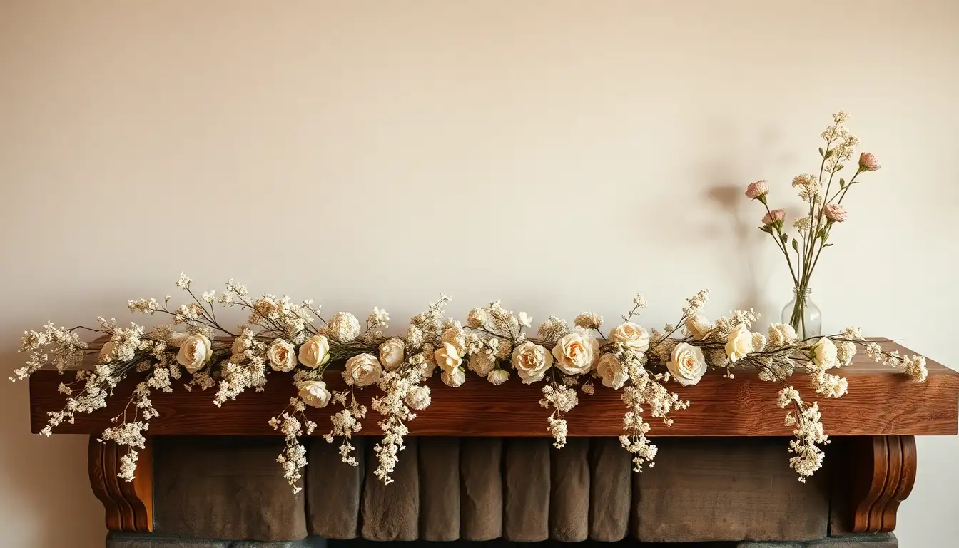 11 Aesthetic DIY Room Decor Ideas for a Beautiful Pinterest-Worthy Space 3 Dried flower garland room decor