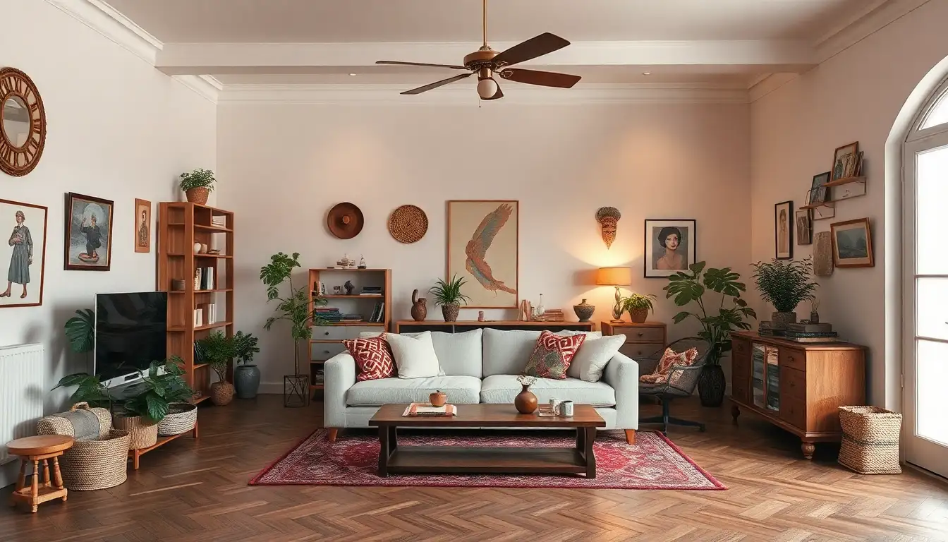 13 Pinterest Aesthetic Room Ideas to Transform Your Space 11 Eclectic room with mixed decor elements