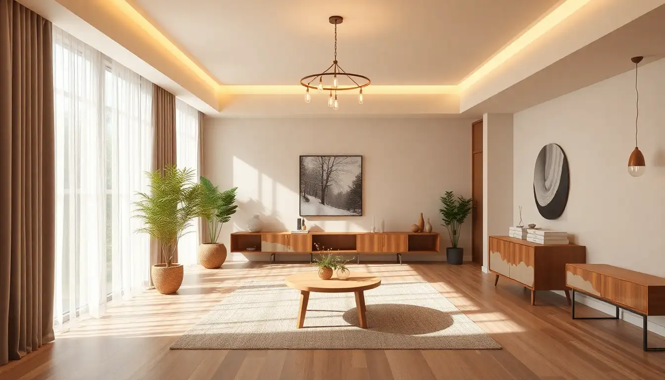 11 Chill Aesthetic Room with LED Lights Vibes for Ultimate Relaxation 9 Eco-friendly LED lighting fixtures in a room