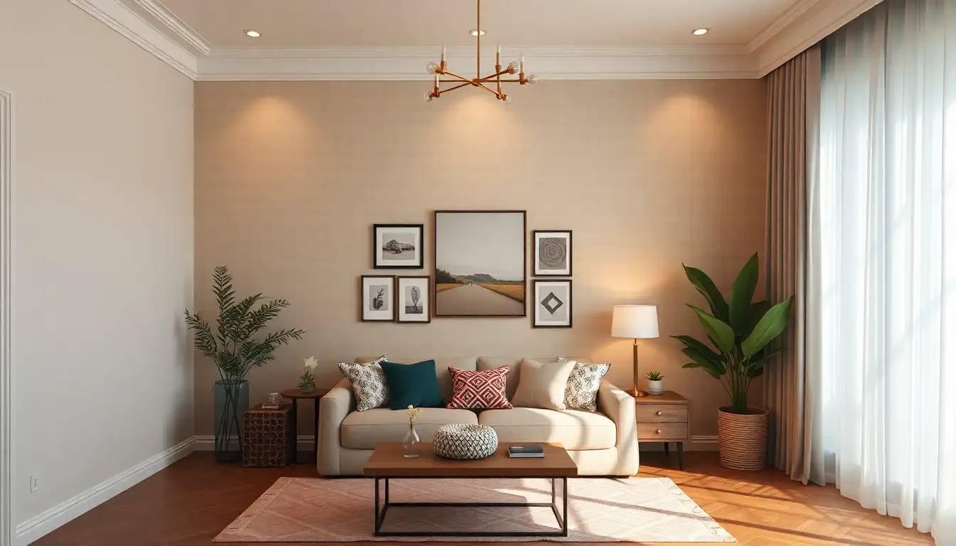 13 Pinterest Aesthetic Room Ideas to Transform Your Space 15 Feature wall with creative decor