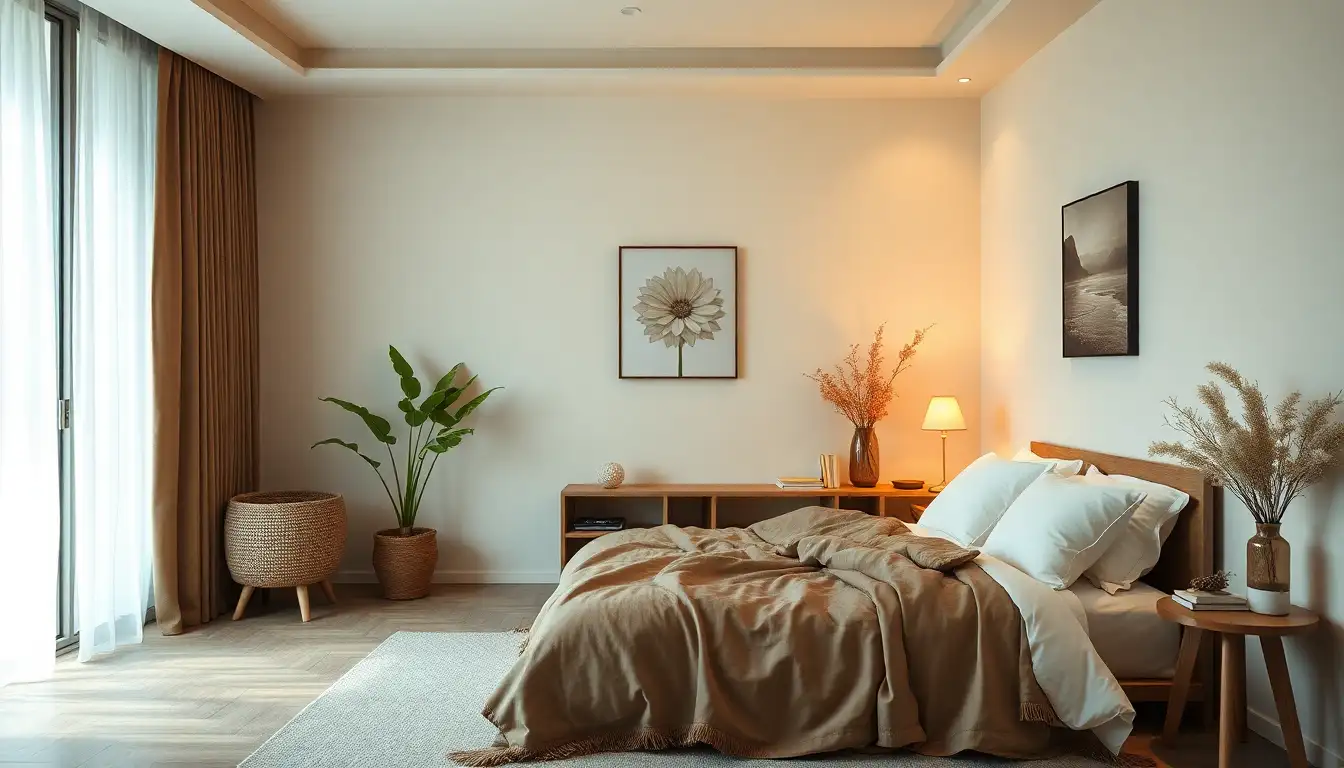 9 Dreamy Ideas for a Cute Korean Aesthetic Bedroom in 2026 2 Nature-inspired Korean bedroom elements