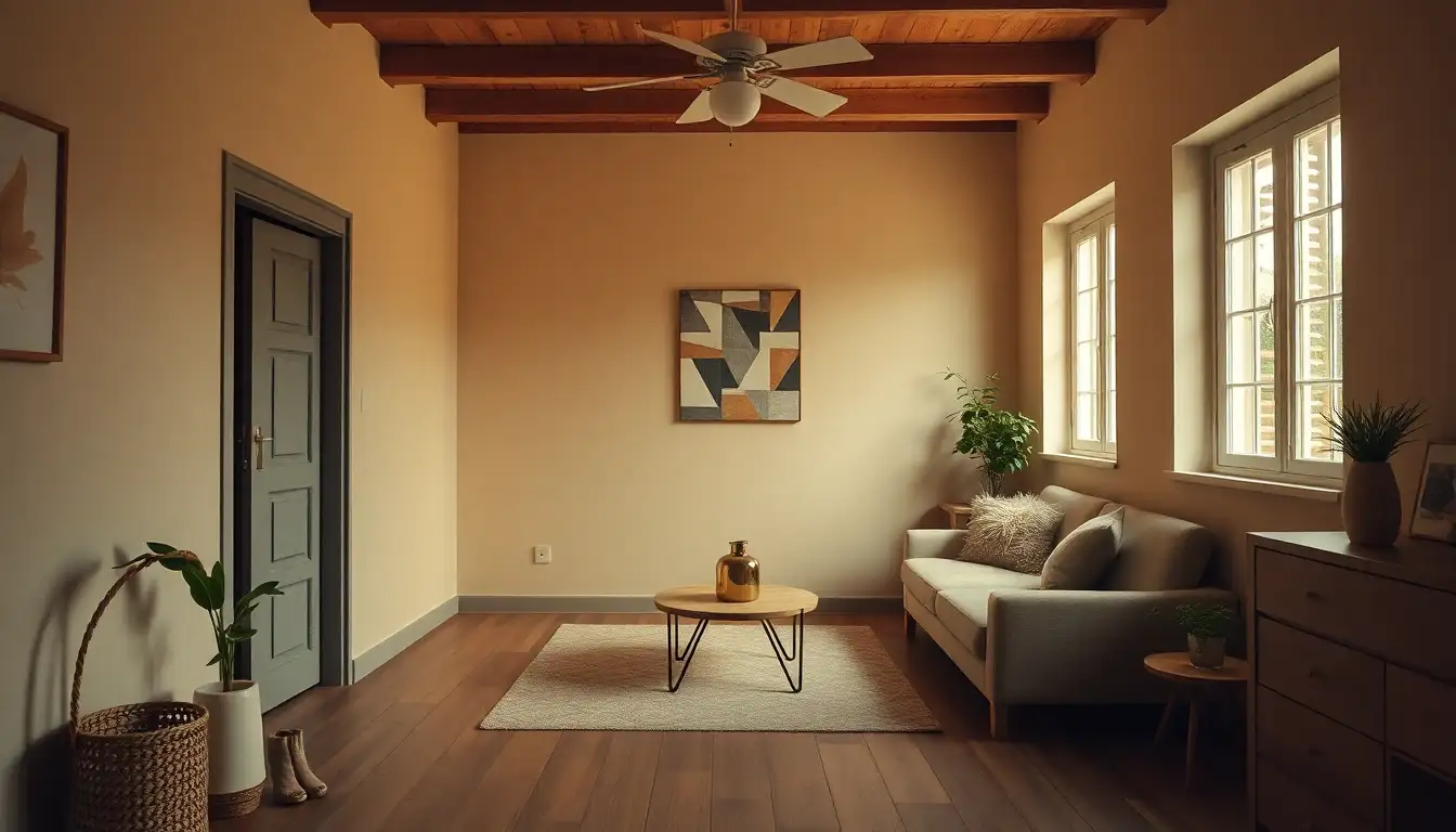 Optimized small space with chill element in design