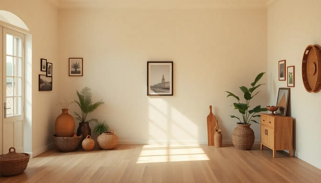 Personal accents in a coquette room