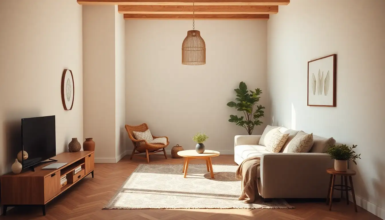 The Minimalist's Choice: Simplified Boho