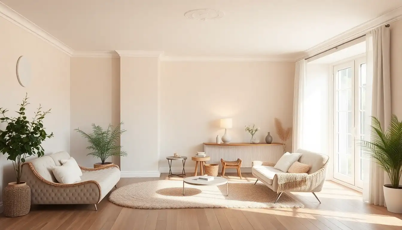 7 Danish Pastel Bedroom Ideas for a Serene Space 8 Warm lighting in a Danish pastel room