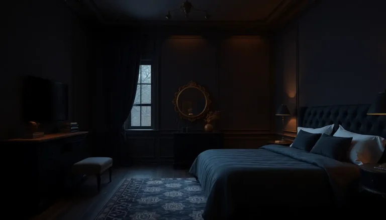 7 Dark Aesthetic Bedroom Ideas to Transport You to Another World