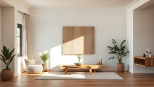 DIY wall art with natural textures and earth tones.